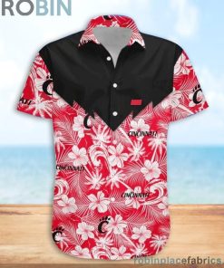 Cincinnati Bearcats NCAA Tropical Seamless Casual Button Down Shirts