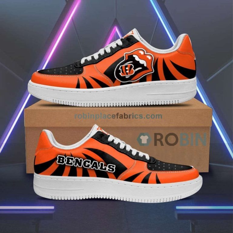 Cincinnati Bengals Air Sneakers Custom Force Shoes Sexy Lipss – Air Force 1 Shoes