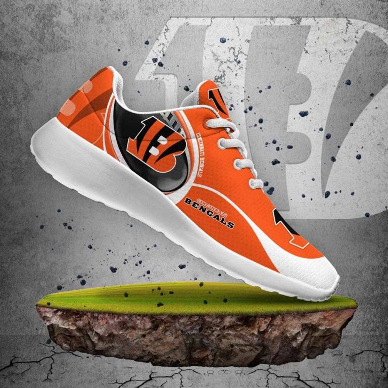 Cincinnati Bengals Casual Sneaker, Breathable Running Shoes