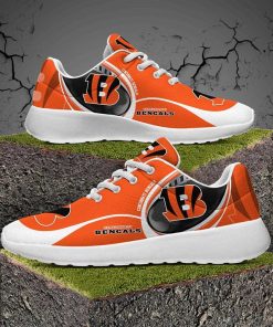Cincinnati Bengals Casual Sneaker, Breathable Running Shoes Cincinnati Bengals Casual Sneaker, Breathable Running Shoes