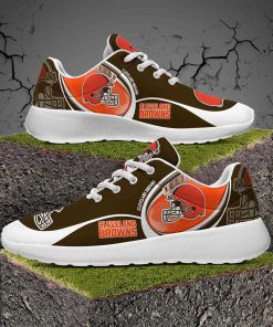 Cleveland Browns Casual Sneaker, Breathable Running Shoes