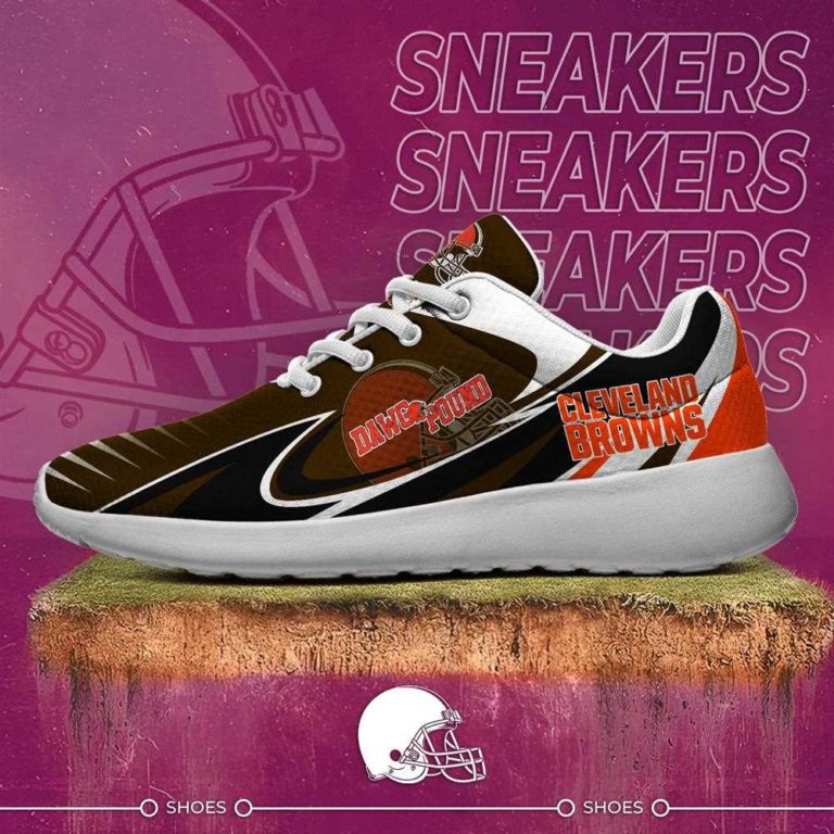 Cleveland Browns Running Shoes For American Football Enthusiasts