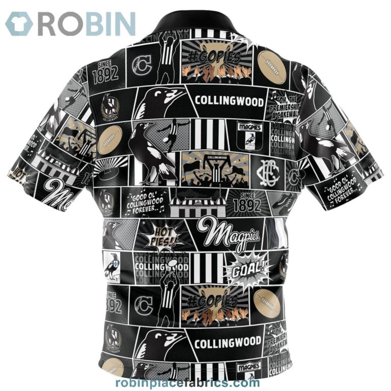 Collingwood Fanatic Button-Up Shirt