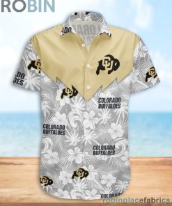 Colorado Buffaloes NCAA Tropical Seamless Casual Button Down Shirts Colorado Buffaloes NCAA Tropical Seamless Casual Button Down Shirts
