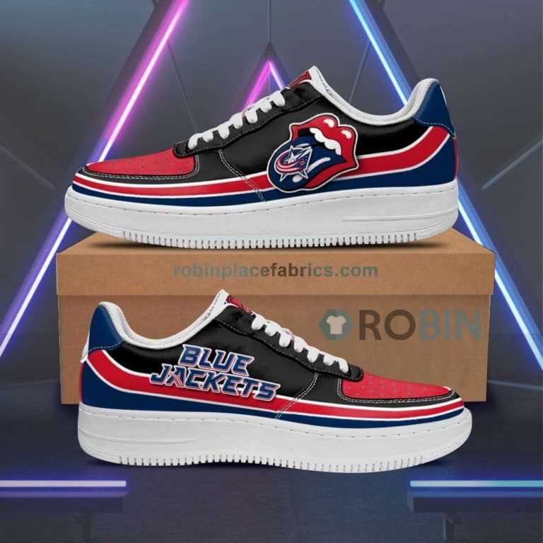 Columbus Blue Jackets Air Sneakers Custom Force Shoes Sexy Lipss – Air Force 1 Shoes