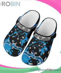 Crocs Crocband Clog Carolina Panthers Black & Blue Crocs Crocband Clog Carolina Panthers Black & Blue