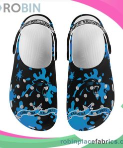 Crocs Crocband Clog Carolina Panthers Black & Blue Crocs Crocband Clog Carolina Panthers Black & Blue