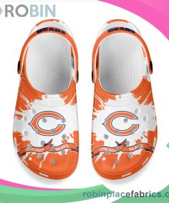 Crocs Crocband Clog Chicago Bears Orange & White Crocs Crocband Clog Chicago Bears Orange & White