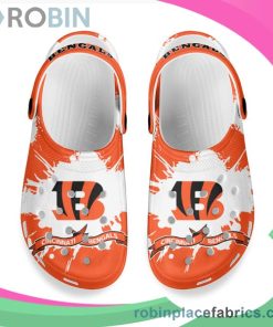 Crocs Crocband Clog Cincinnati Bengals Orange & White