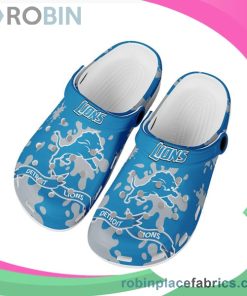 Crocs Crocband Clog Detroit Lions Blue & Grey