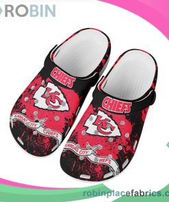 Crocs Crocband Clog Kansas City Chiefs Red Grunge