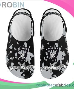 Crocs Crocband Clog Las Vegas Raiders Black