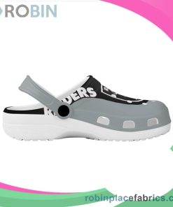 Crocs Crocband Clog Las Vegas Raiders Grey & Black