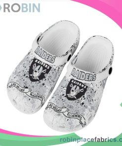 Crocs Crocband Clog Las Vegas Raiders Grey Grunge