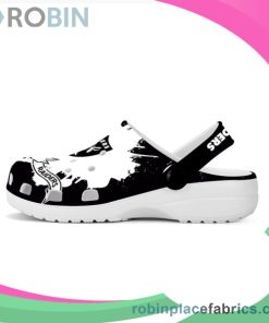 Crocs Crocband Clog Las Vegas Raiders White & Black