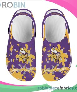 Crocs Crocband Clog Minnesota Vikings Purple & Yellow