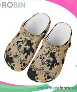 Crocs Crocband Clog New Orleans Saints Black & Gold Color