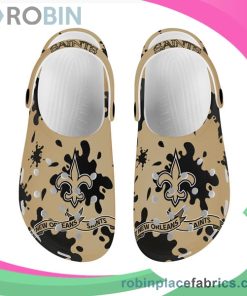 Crocs Crocband Clog New Orleans Saints Black & Gold Color