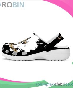 Crocs Crocband Clog New Orleans Saints Black & White