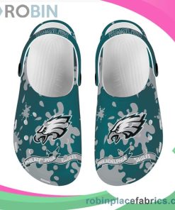 Crocs Crocband Clog Philadelphia Eagles Grey & Green Blue Crocs Crocband Clog Philadelphia Eagles Grey & Green Blue