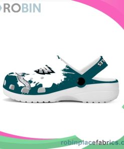 Crocs Crocband Clog Philadelphia Eagles White & Green Blue