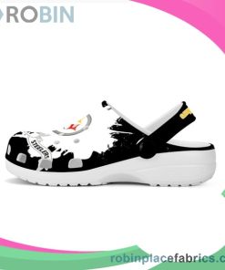 Crocs Crocband Clog Pittsburgh Steelers Black & White Crocs Crocband Clog Pittsburgh Steelers Black & White