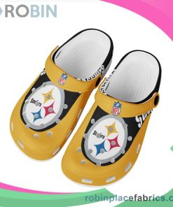 Crocs Crocband Clog Pittsburgh Steelers Yellow & Black Crocs Crocband Clog Pittsburgh Steelers Yellow & Black