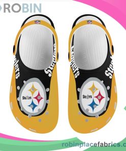 Crocs Crocband Clog Pittsburgh Steelers Yellow & Black Crocs Crocband Clog Pittsburgh Steelers Yellow & Black