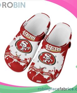 Crocs Crocband Clog San Francisco 49ers White & Red