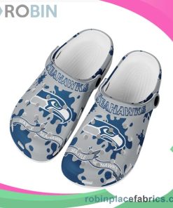 Crocs Crocband Clog Seattle Seahawks Blue & Grey