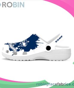 Crocs Crocband Clog Seattle Seahawks Blue & White Crocs Crocband Clog Seattle Seahawks Blue & White