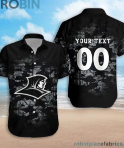 Custom Name & Number Providence Friars Camouflage Vintage Casual Button Down Shirts