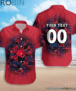 Custom Name & Number Richmond Spiders Camouflage Vintage Casual Button Down Shirts