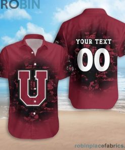 Custom Name & Number Union Dutchmen Camouflage Vintage Casual Button Down Shirts