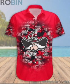 Custom Name & Number UNLV Rebels Camouflage Vintage Casual Button Down Shirts