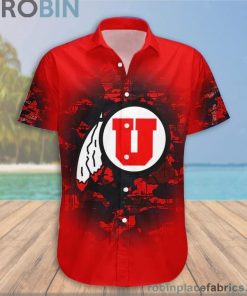 Custom Name & Number Utah Utes Camouflage Vintage Casual Button Down Shirts