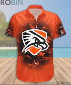Custom Name & Number UTPB Falcons Camouflage Vintage Casual Button Down Shirts