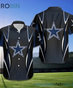 Dallas Cowboys NFL American Football Short Sleeve Button Down Hawaiian Shirt