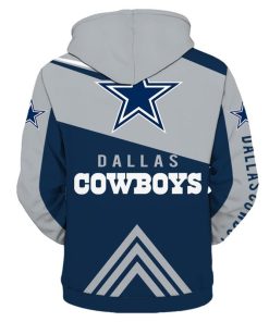 Dallas Cowboys Zip Up All Over Print Hoodies and Zip-up