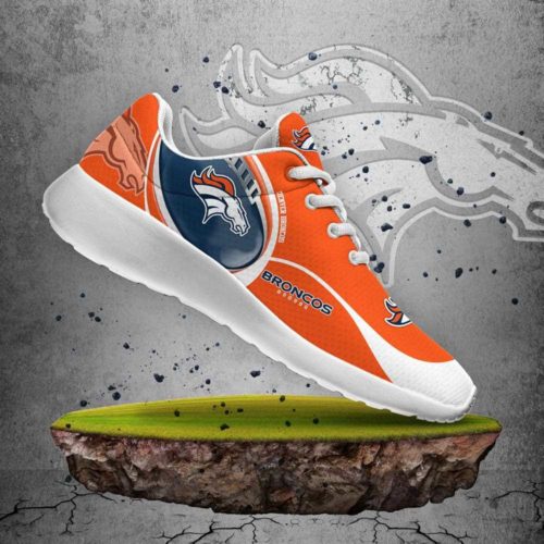Denver Broncos Casual Sneaker, Breathable Running Shoes RobinPlaceFabrics
