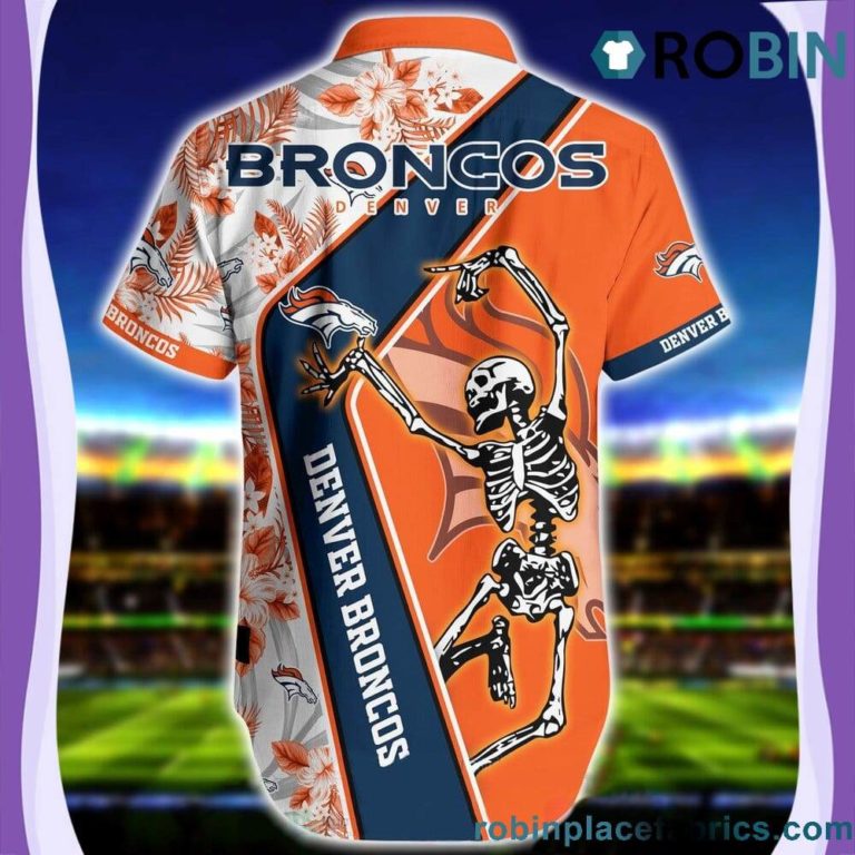 Denver Broncos Hawaiian Shirt Shorts Set