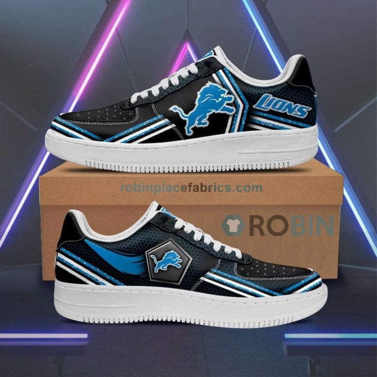 Detroit Lions Air Sneakers Custom Force Shoess – Air Force 1 Shoes