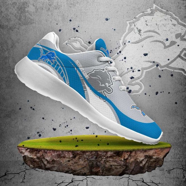 Detroit Lions Breathable Sports Shoes, Men and Women Casual Sneaker
