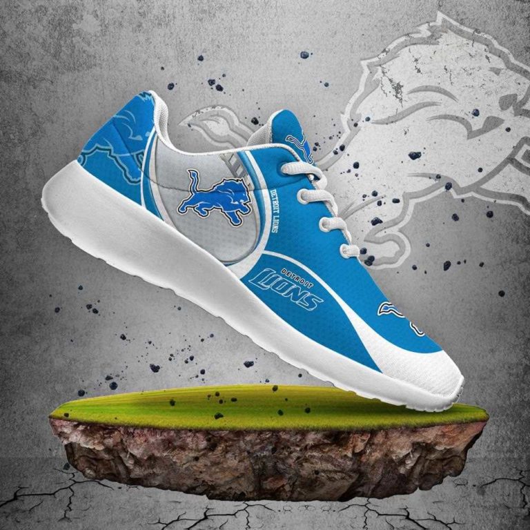 Detroit Lions Casual Sneaker, Breathable Running Shoes
