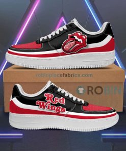 Detroit Red Wings Air Sneakers Custom Force Shoes Sexy Lipss – Air Force 1 Shoes