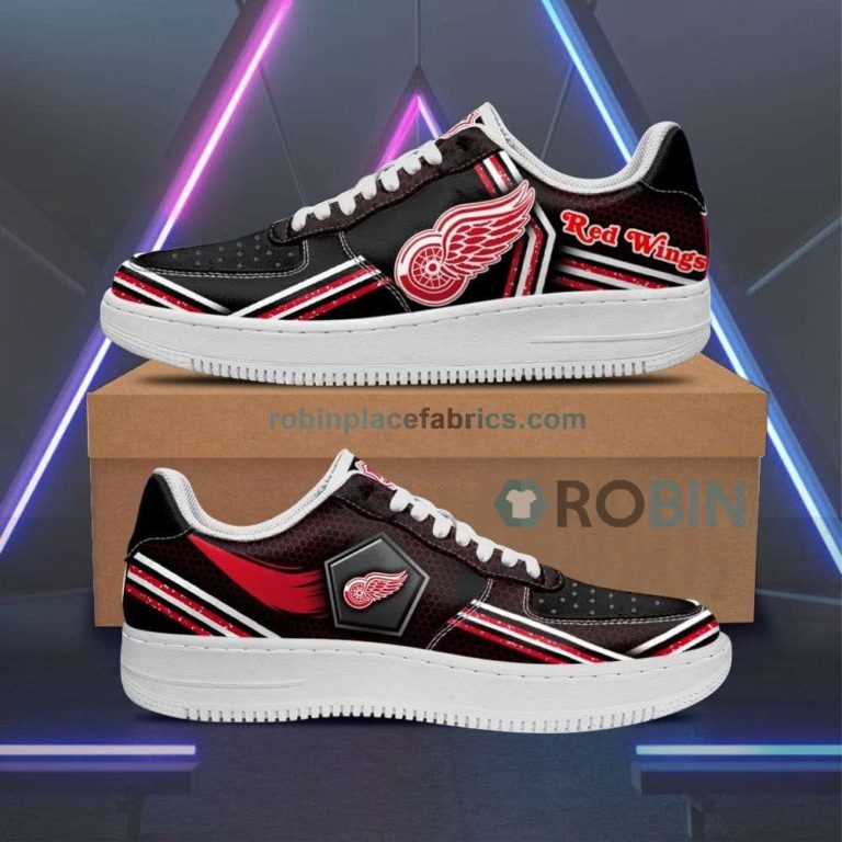 Detroit Red Wings Air Sneakers Custom Force Shoess – Air Force 1 Shoes