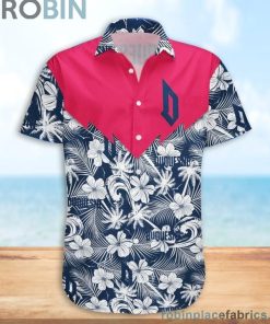 Duquesne Dukes NCAA Tropical Seamless Casual Button Down Shirts