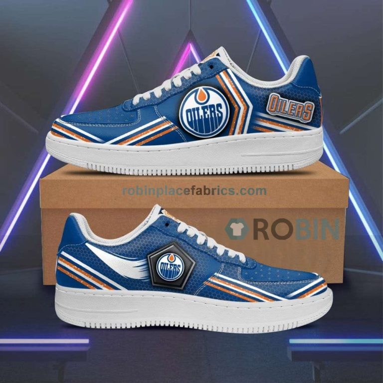 Edmonton Oilers Air Sneakers Custom Force Shoess – Air Force 1 Shoes