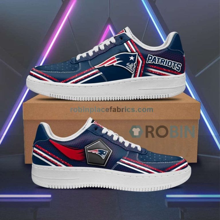 England Patriots Air Sneakers Custom Force Shoess – Air Force 1 Shoes