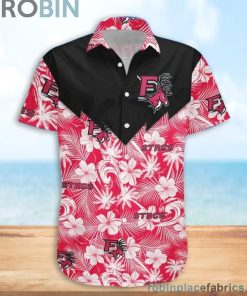 Fairfield Stags NCAA Tropical Seamless Casual Button Down Shirts